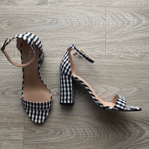 Madden Girl Shoes - Gingham Heels